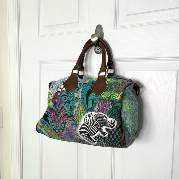 ✧・゚desigual y2k beaded patterned bag - Picture 3 of 12